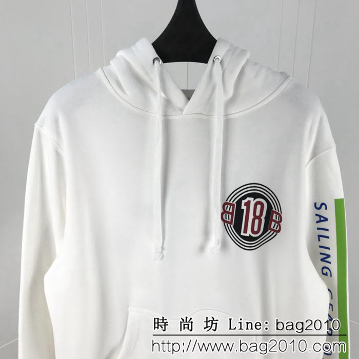 BALENCIAGA巴黎世家 18ss秋冬新款 大字母印花衛衣 情侶款 ydi1138